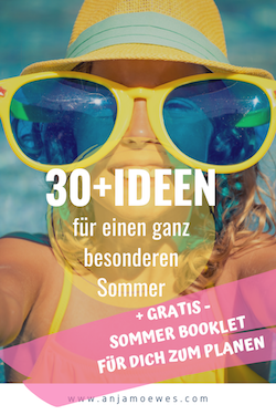 sommer ideen, sommer booklet, sommer bucketlist